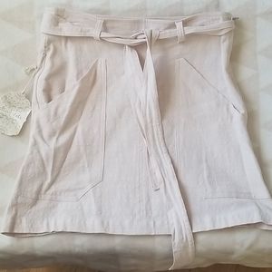 NWT Altar'd State Linen Mini Skirt